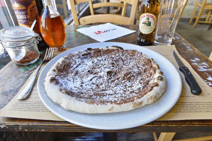 Nutella Pizza - Chez Mario - Autentico 1958