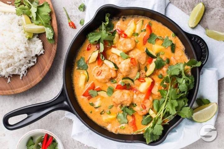 Gova Crevetten Curry - Namaste India