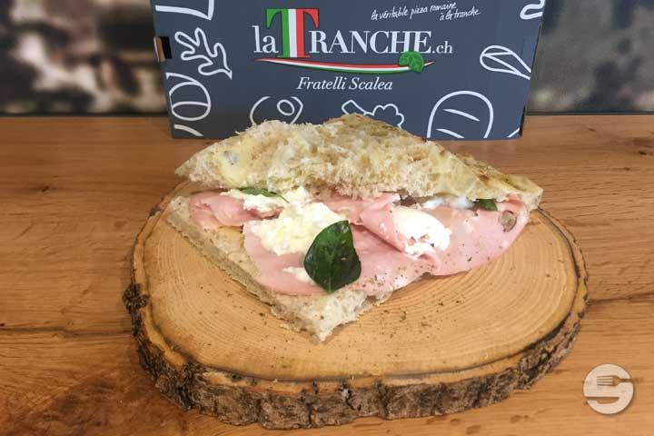 Crostino Romano slice - Dai 3 Fratelli Scalea - La Tranche