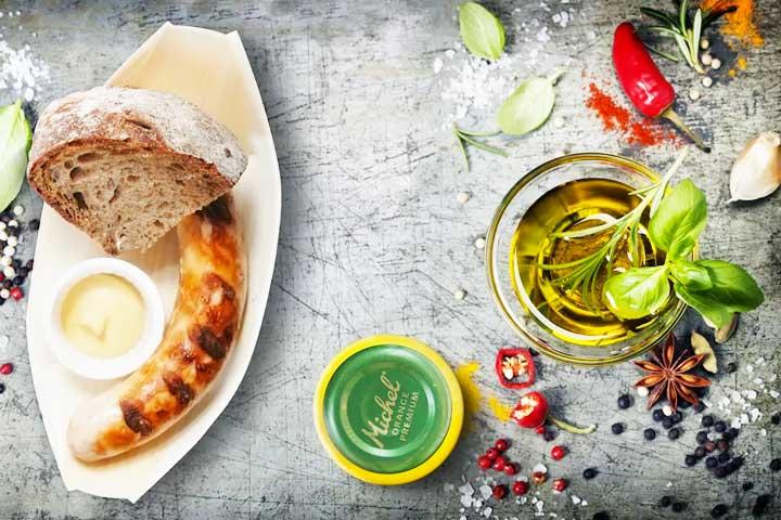Kalbsbratwurst 100% Kalb (inkl. 1 Stück Brot) - Wurst & Moritz
