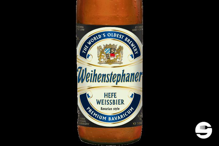 Weihenstephaner Weizenbier, 0.5l - Wurst & Moritz