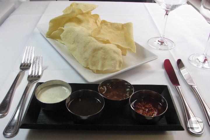 Papads mit Mango-Chutney Vegan - Tadka