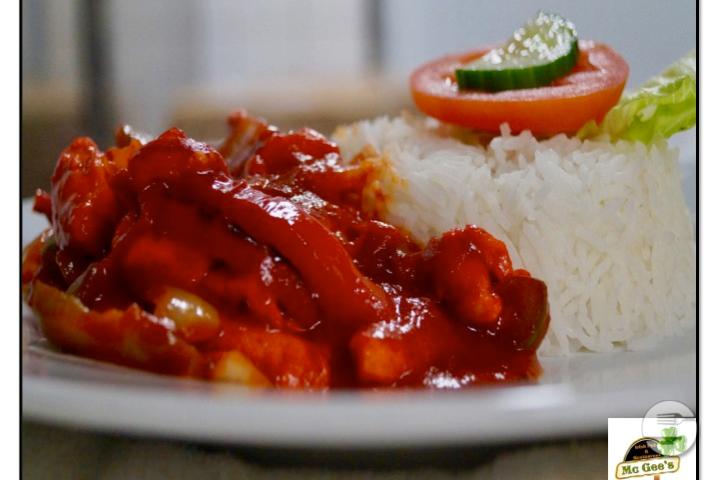 Chicken Tikka Masala - Mc Gee's Irish Pub