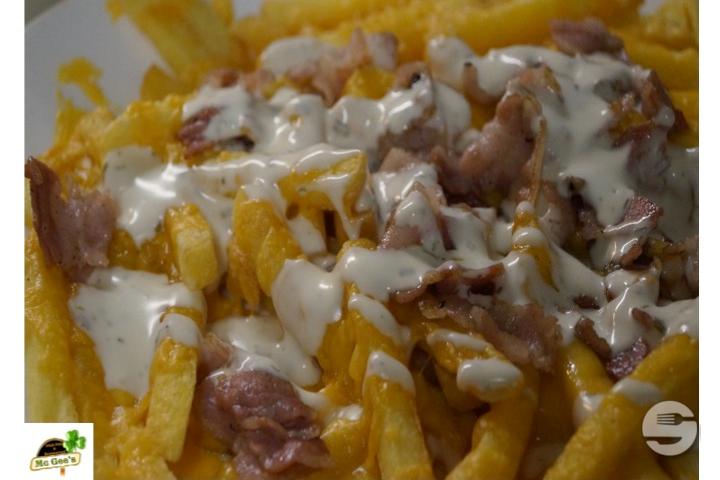 Bacon Cheesy Fries - Mc Gee's Irish Pub
