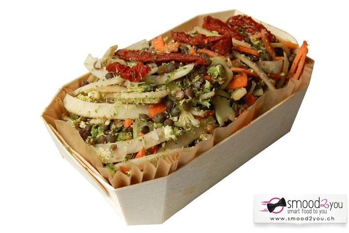 Lentil and vegetable basket - Mango Deck (Bourg de Four)