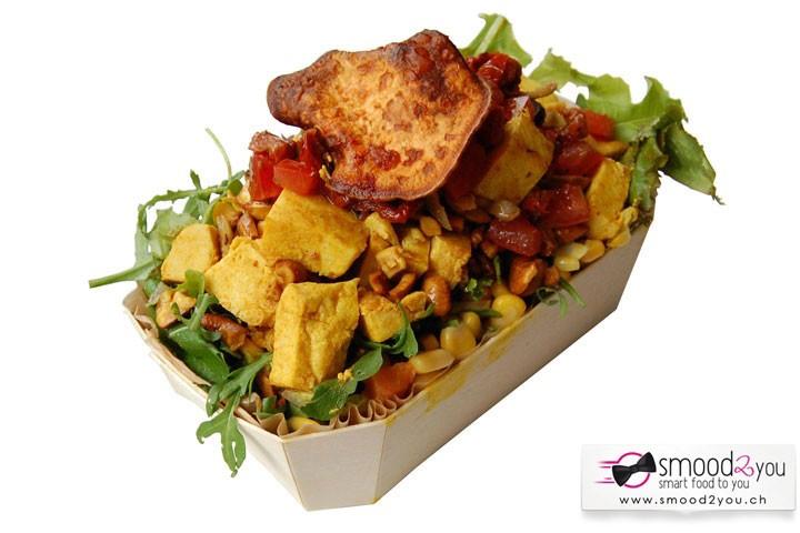 Chicken salad "Key West" - Mango Deck (Bourg de Four)