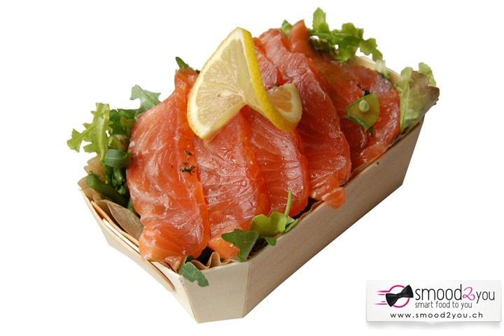 Marinated salmon salad - Mango Deck (Bourg de Four)