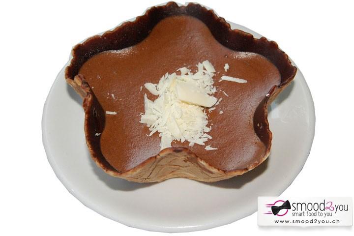 Chocolate and passion fruit tartelette - Mango Deck (Bourg de Four)