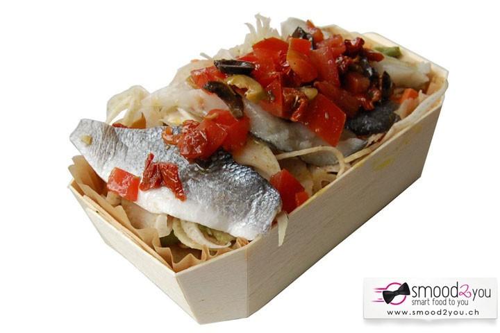 Piemontaise sea bass filet - Mango Deck (Bourg de Four)