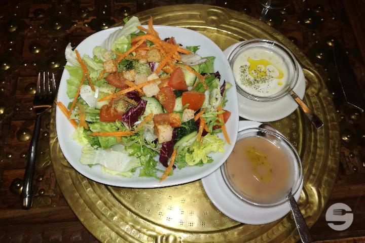 Grünem gemischten Salat - Crown of India