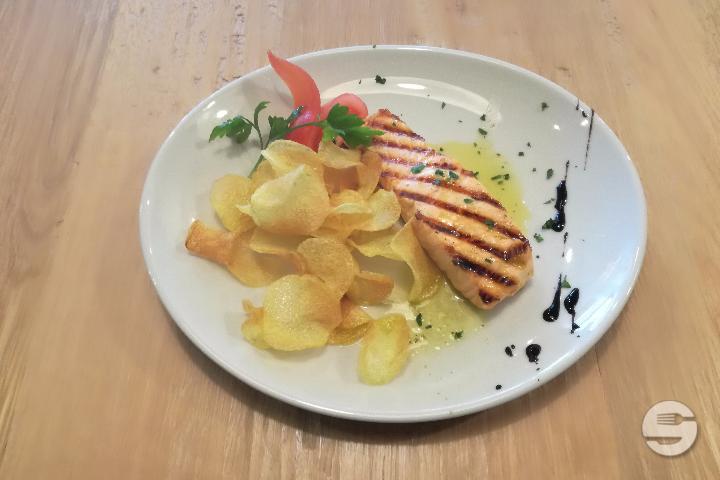 Gebratener Lachs - Pane e Olio *