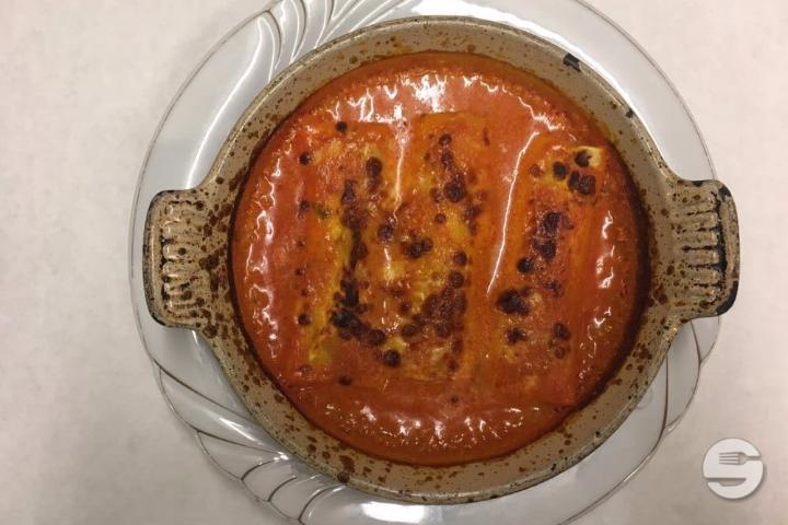 Cannelloni al forno (vegetarian) - La Mimosa