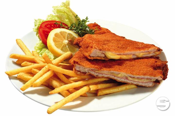 Huge Pork Cordon Bleu - Nachtigall