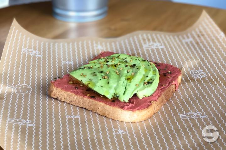 Hummus Toast - B.GOOD