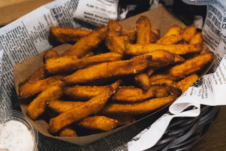 Sweet Patato Wedges - Burgermeister