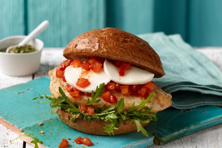 Caprese Burger - B.GOOD