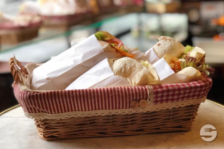 Piadina Saumon fumé - Confiserie de l'Etoile Blanche