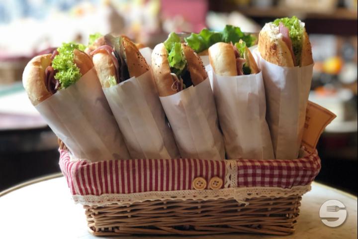 Ham Fougasse Bread - Confiserie de l'Etoile Blanche