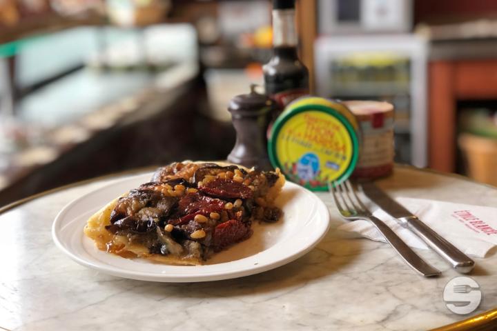 Tarte Tatin d’Aubergines - Confiserie de l'Etoile Blanche