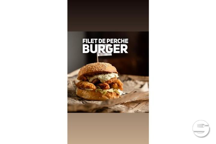 Perch Filet Burger - FMR | Funky Monkey Room
