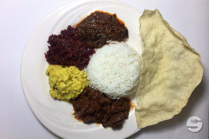 Veal Geschnetzeltes on Red Marsala Curry - Maneez
