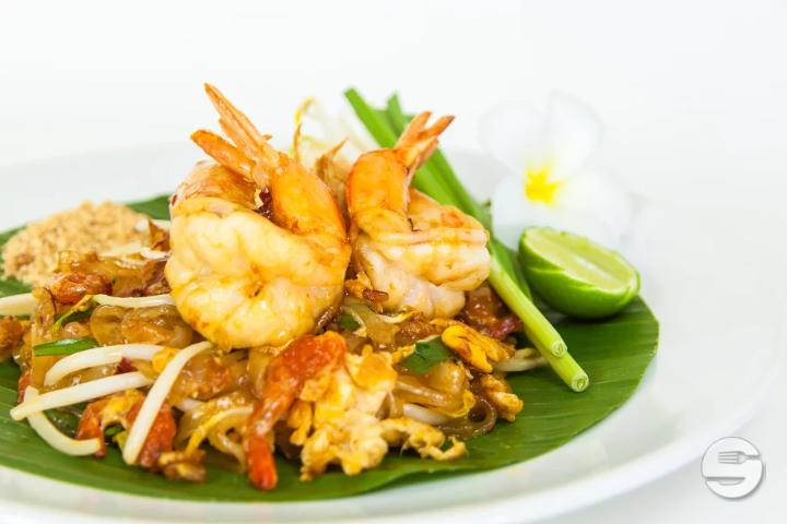 48. Pad Thai mit Crevetten - Moreeda *