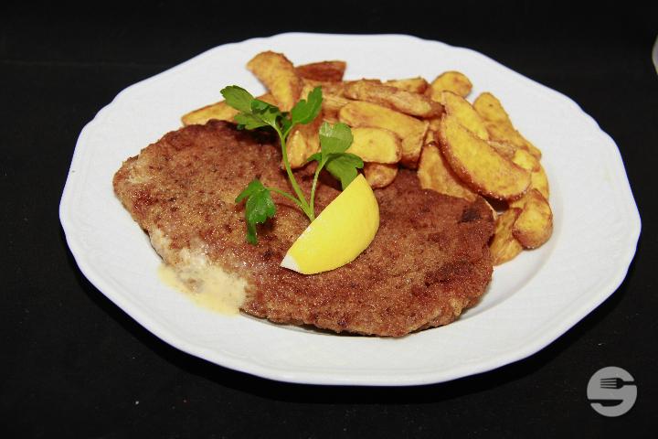 Schweins Cordon Bleu - Hotel Bramen