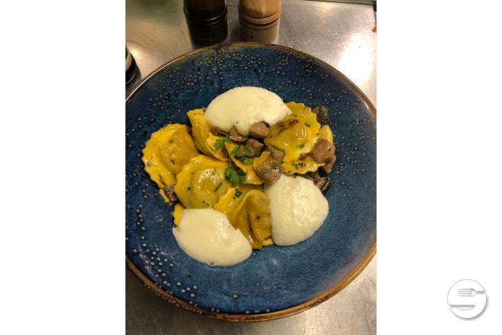 Ravioli aux champignons des bois - Le Jardin de Pinchat