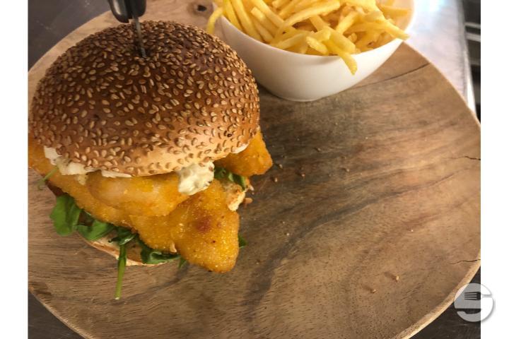 Burger Poulet Pané - Le Jardin de Pinchat