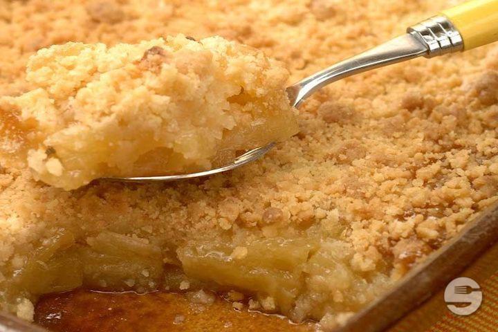 Crumble ananas coco - Le Jardin de Pinchat