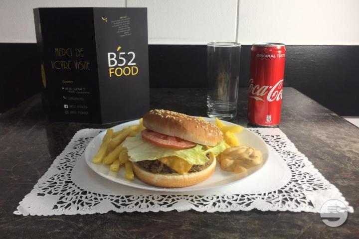 Cheese burger - B52 Food