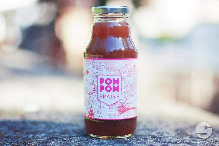 Pom Pom Swiss fraise - Coffee & Co Food Ouchy