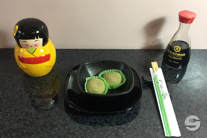 902. Green Tea Mochi - Au Sakura Sushi