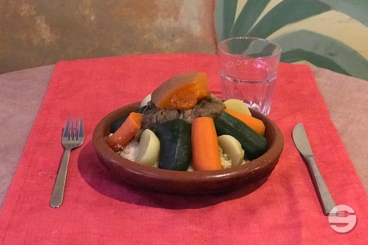 Vegetarian couscous - Oriental Food