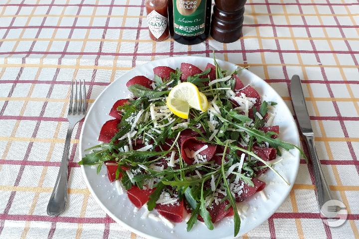 Carpaccio di bresaola - Shamrock Pub