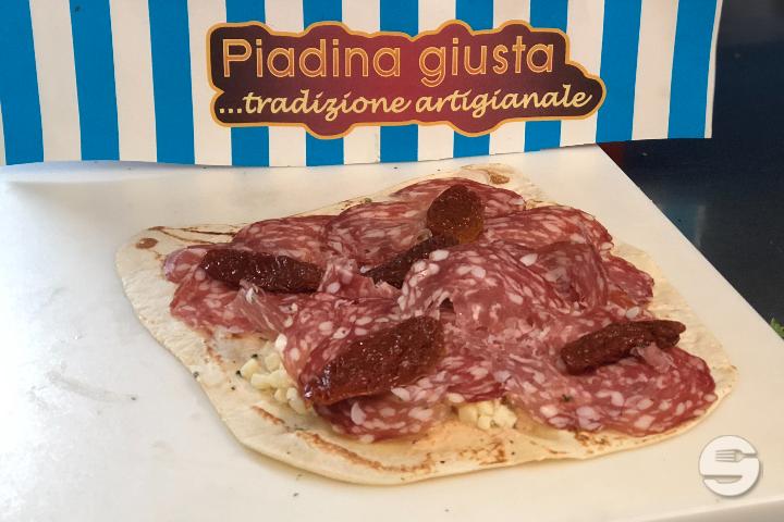 Piadina salame - Piadina Giusta