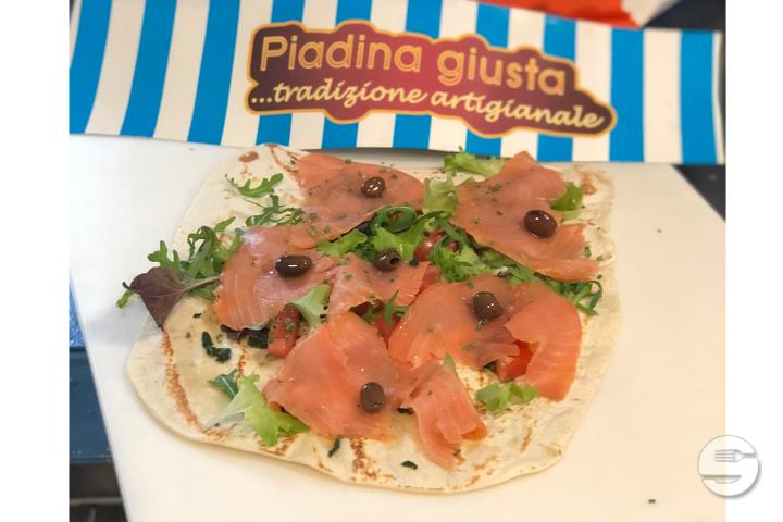 Piadina Salmone fumè - Piadina Giusta
