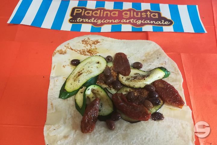 Piadina Verdure grigliate - Piadina Giusta