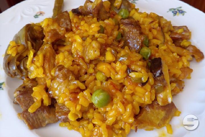 Paella secreto iberico e pollo - Alla Foce