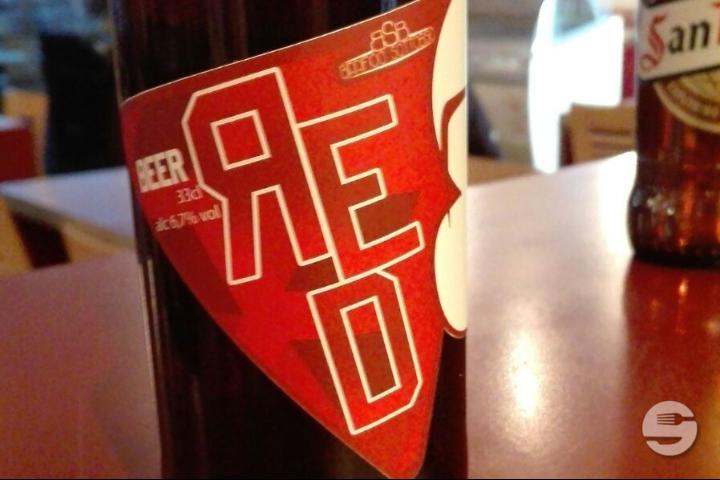 Birra red Rossa - Alla Foce