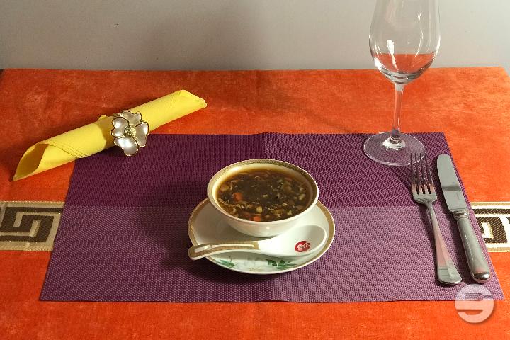 1. Spicy and Sour Soup - Hong Yan