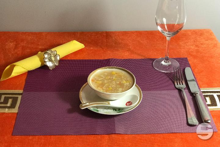 4. Chicken and Corn Soup - Hong Yan