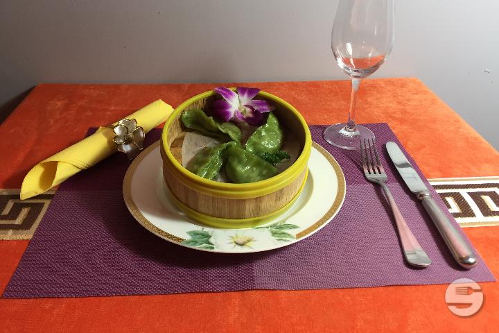 16. Steamed Vegetable Dumplings - Hong Yan