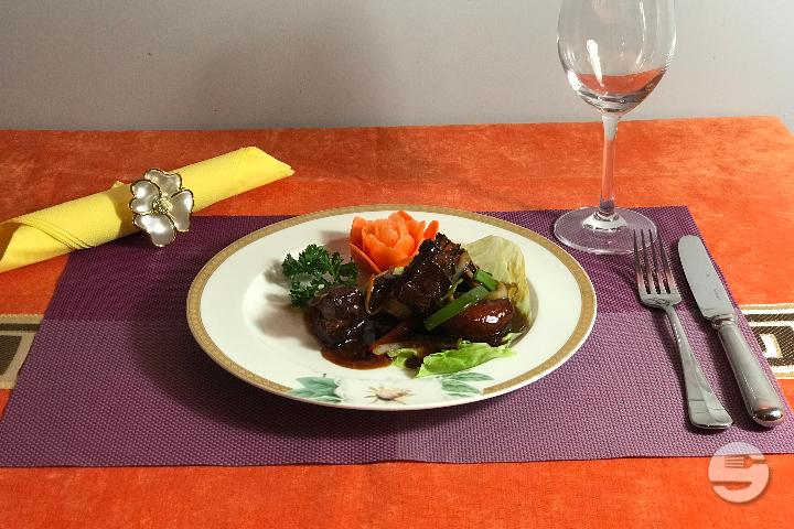 24. Lacquered Pork Ribs - Hong Yan