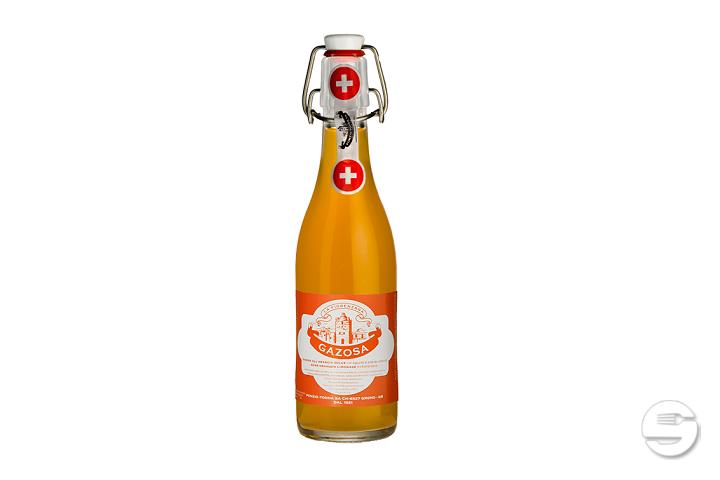 Gazosa All' Arancia Dolce 35cl (Sweet Orange) - Gelati Tellhof