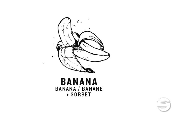 Banana (1/2 Gelati Box) - Gelati Tellhof