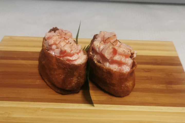 Inari sushi TOFO saumon(2 pièces) - Sakura