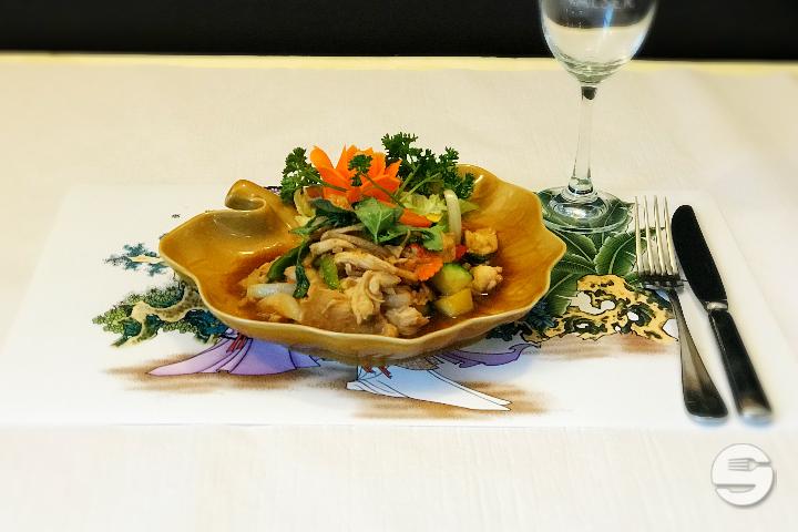 308. Fried chicken with ginger - Restaurant Royale Chinois
