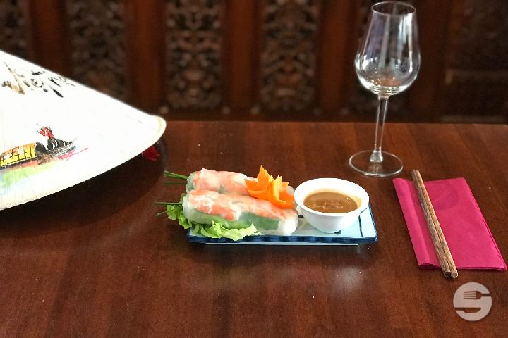 7- Rouleaux d'Eté aux Crevettes - Hoian BBQ