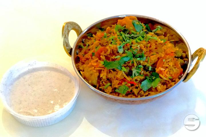 57 Vegetable Biryani (Pulao) - Delhi House